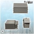 4.jpg Set of three wooden western buildings (25) - USA America ACW American Civil War History Historical