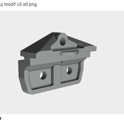 RIEL-CON-RUEDA-aguj-modif-v3.stl-2.png Archivo STL door guides shed garden・Diseño para descargar y imprimir en 3D