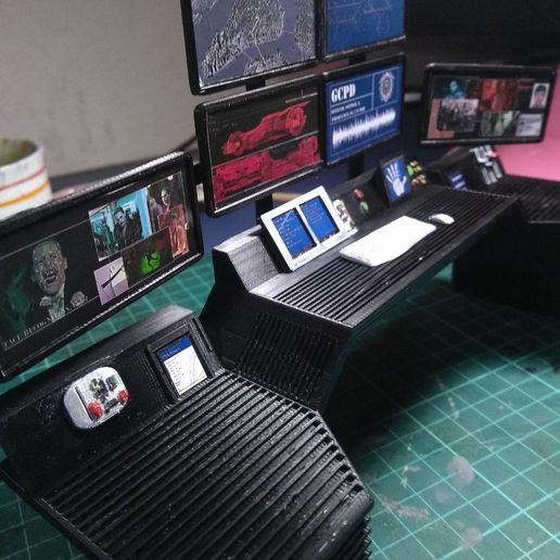 🦸‍♂️ BvS Batcomputer・ STL File for ・Cults