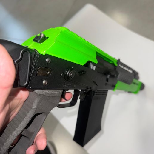 🔫 Saiga 12 airsoft dust cover・ STL File for 3D