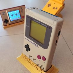 IMG_20210507_174126~2.jpg STL file Game Boy Stand・Template to download and 3D print, rajtar