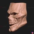 11.jpg Iron Man Zombie Mask - Marvel What If - High Quality Details 3D print model