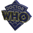 11.png 3D MULTICOLOR LOGO/SIGN - Doctor Who 2023 (Two Variations)