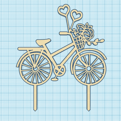 bici.png STL-Datei Fahrradkapsel herunterladen • Design für 3D-Drucker, 3dcookiecutter
