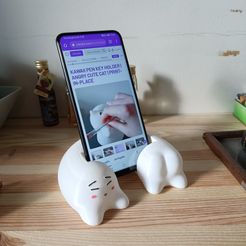 KAWAII TELEFONHALTER | NIEDLICH SCHLAFEN | PRINT-IN-PLACE