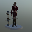 IMG_0157.png Maria - Silent Hill 2 | 1:9 Scale 3D Model with Separated Print Parts (23 cm)