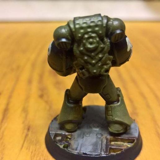 Torso de fuzileiro espacial