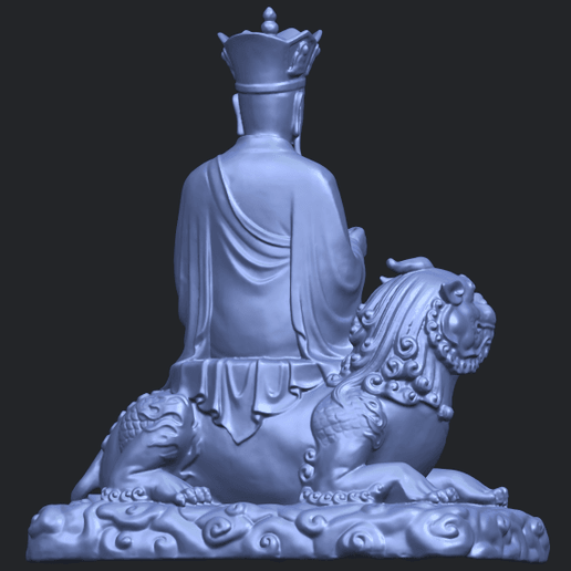 19_TDA0299_Avalokitesvara_Bodhisattva_Sit_on_Lion_B07.png Avalokitesvara Bodhisattva - Sit on Lion