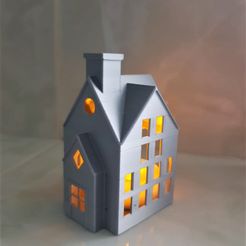 Side.jpg Archivo STL gratis Casa de té LED・Objeto imprimible en 3D para descargar