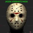 001.jpg Jason Voorhees Mask - Friday 13th movie 2019 - Horror Halloween Mask 3D print model