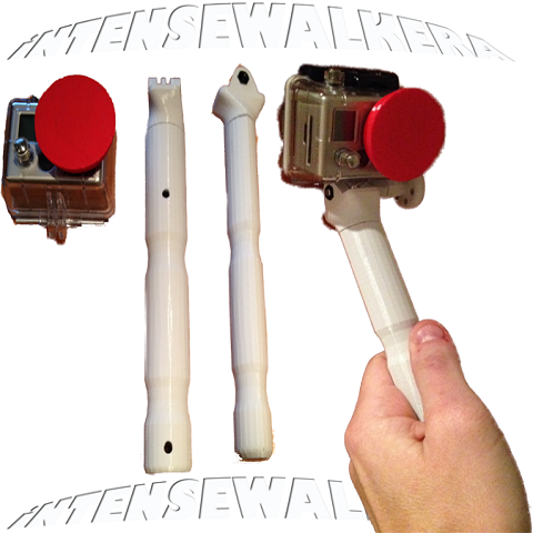 Ultimaker GoPro " Selfie " mount with Extensions