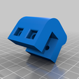 R2-D2_Electronics_mounts_hinge_B.png Free 3D file R2-D2 Electronics mount hinge・3D printing template to download