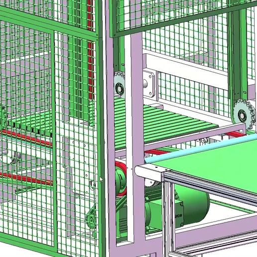000013.jpg Système de convoyeur vertical continu - Convoyeur en Z pour cartons, sacs et palettes