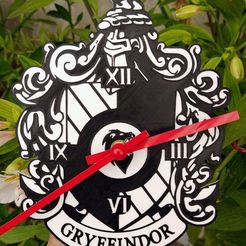 Gryffondor, Harry Potter Horloge murale