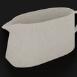render6.jpg 3D file Gravy Boat 3D Model・3D printer model to download