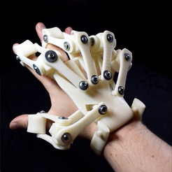 3D_PRINTED_EXOSKELETON_HAND.png Free 3D file 3D Printed Exoskeleton Hands・3D printing template to download