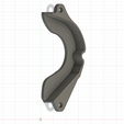 FrontSprocketGuard-04.png Simplified Suzuki DR 250 1992 front sprocket cover guard