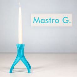 covermg.jpg Fichier 3D Mastro G. | Bougeoir・Design pour impression 3D à télécharger, Tulofai