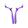 skull - STL6-_Olfactory_nerve.stl 3D Model of Skull with Brain and Brain Stem - best version