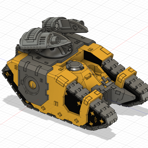 me CS STL-Datei Antiker Boom-Kampfpanzer・3D-Drucker-Vorlage zum herunterladen, Craftos