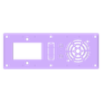 back.stl Simple Power Supply