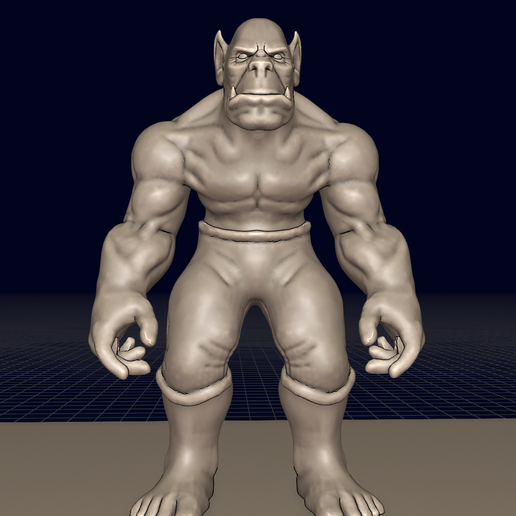 Savage Orc Brute Warrior Berserker