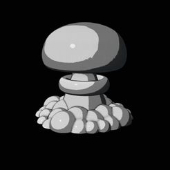 mushroom_cloud.jpg Free STL file Mushroom Cloud・3D printing model to download