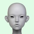3.40.jpg 2 3D model Head / face / jointed doll / bjd doll / ooak / articulated dolls / Printing