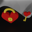 2_1.png Padlock Heart - Cartoon