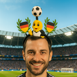 deutschland1.png Germany Fan Headband - Eagle & Team Crest Edition | 3D Printable World Cup 2026 Supporter Accessory | Soccer Spirit Wear WM 2026