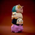 tower-4.png ADVENTURE TIME FANART- fionna, cake,lumpy space princess and gunter
