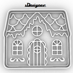 Casa.png STL file HOUSE COOKIE CUTTER・3D printable model to download