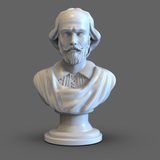 Wshakespeare2.1592.jpg Bust of William Shakespeare