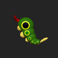 caterpie.png Figure of Caterpie Pokemon High definition