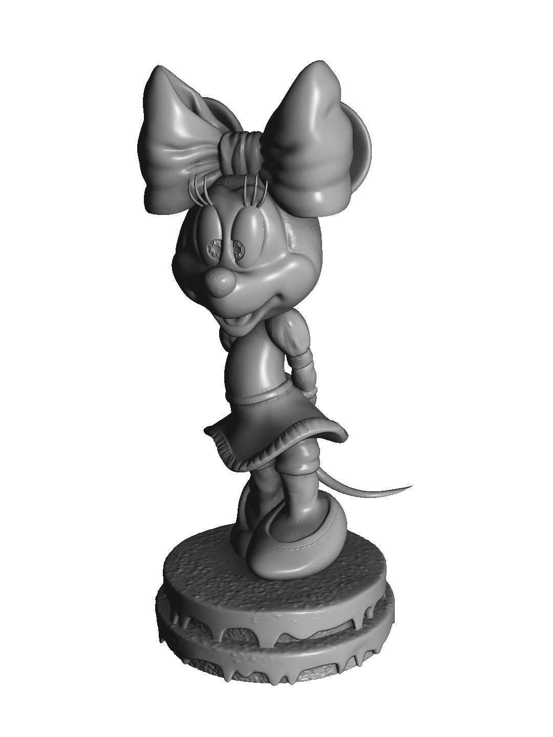 2.jpg Descargar archivo STL Minnie mouse tímida para imprimir en 3D • Modelo para la impresora 3D, gt5prologue