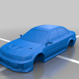 evo5_body.png Descargar archivo STL gratis Mitsubishi Lancer Evolution V • Plan de la impresora 3D, cttdrn2