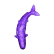 Zombie Whale.stl Baleine zombie