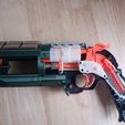 Neen nee nnn aaheaealial Peet ae panaat A RTO ne oe a eee aecnenmasauries er meetin , een | 2 Cette ' 7 Tv dopey ‘ Cain es Break Action Nerf Hammershot Mod (BASH)