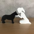 WhatsApp-Image-2023-01-07-at-13.46.06-1.jpeg Girl and her Siberian Husky (tied hair) for 3D printer or laser cut