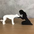 WhatsApp-Image-2023-01-16-at-17.33.23-1.jpeg Girl and her Galgo (straight hair) for 3D printer or laser cut