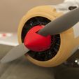 cowling.jpg Fichier 3D PZL P.50 Jastrzab - Modèle réduit volant RC・Modèle pour impression 3D à télécharger