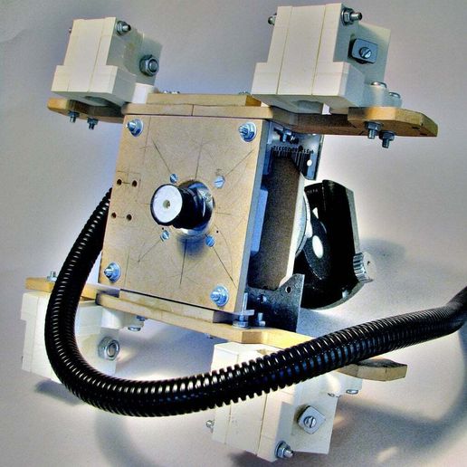 CameraSlidePlatformv2-Underside.jpg RAMPS-basiertes Kamera-Dia aus einem 3D-Drucker Bits Version 2