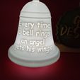 IMG_20240130_173656607.jpg It's A Wonderful Life Everytime A Bell Rings CHRISTMAS BELL ORNAMENT TEALIGHT