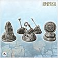 4.jpg Fantasy accessory set with hammer and shield (1) - Ancient Fantasy Magic Greek Roman Old Archaic Saga RPG DND