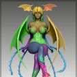 Morrigan-50.jpg Morrigan & Lilith - 3D Printable Statue (1:6 Scale)