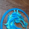 367447568_1011191910064050_8289178243887839912_n.jpg Mortal Kombat AWESOME logo Decor 3color layers / Game wall decor/80s-90s game decor / cake topper
