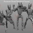 Squad-Render-Greyscale-4-pack-front.jpg Assassin Droid Standard Squad - Legion Scale