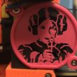 IMG_4392.JPG Front fan cover for Prusa Mk2s I3 Princess Leia :) Star wars
