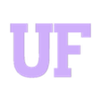 UF_Letters_Only.stl University of Florida Primary Logo