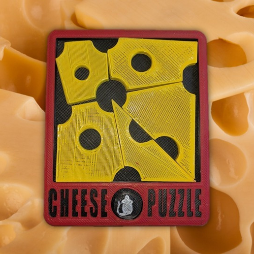 Cheese Puzzle 3D model by estane
